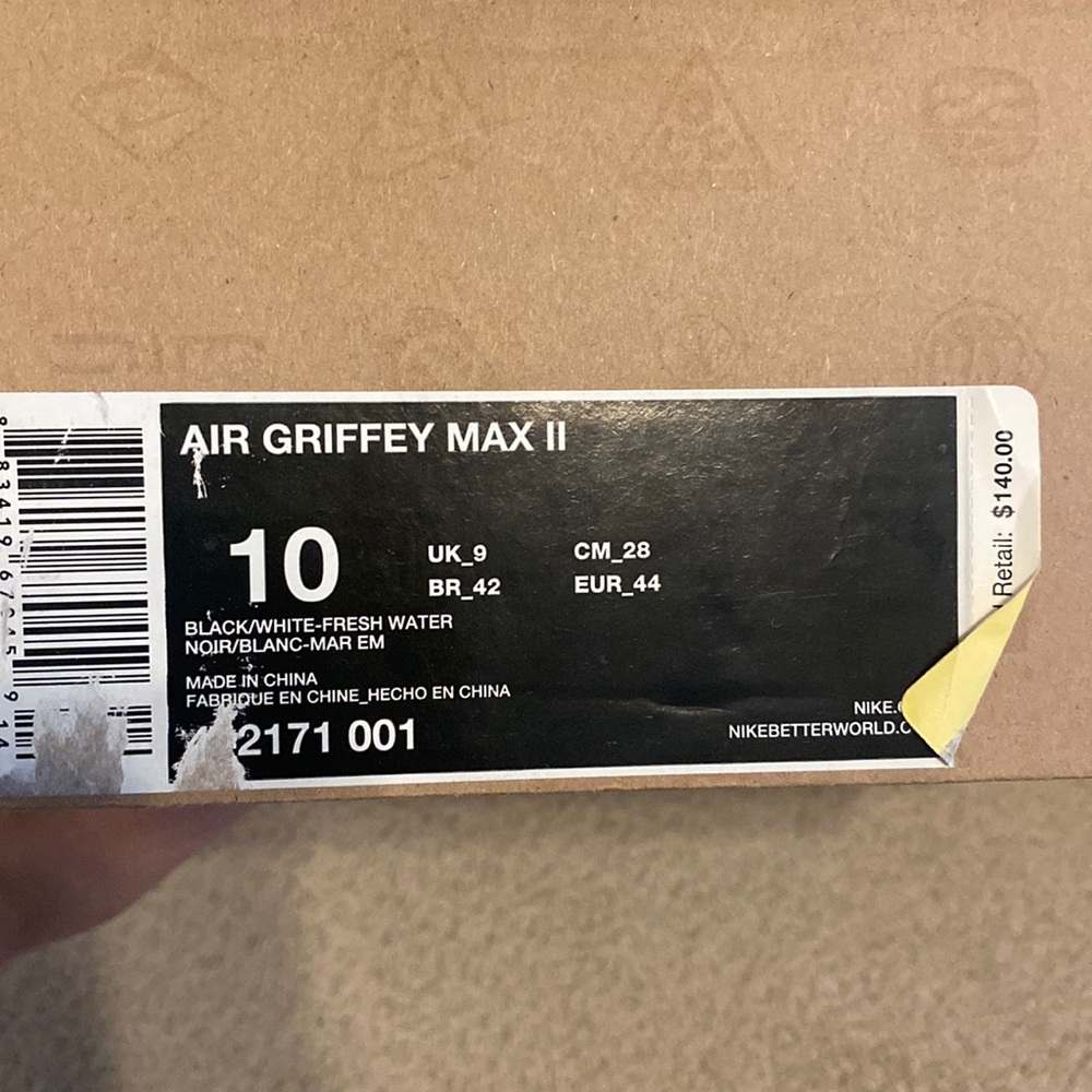 Air Griffey max II